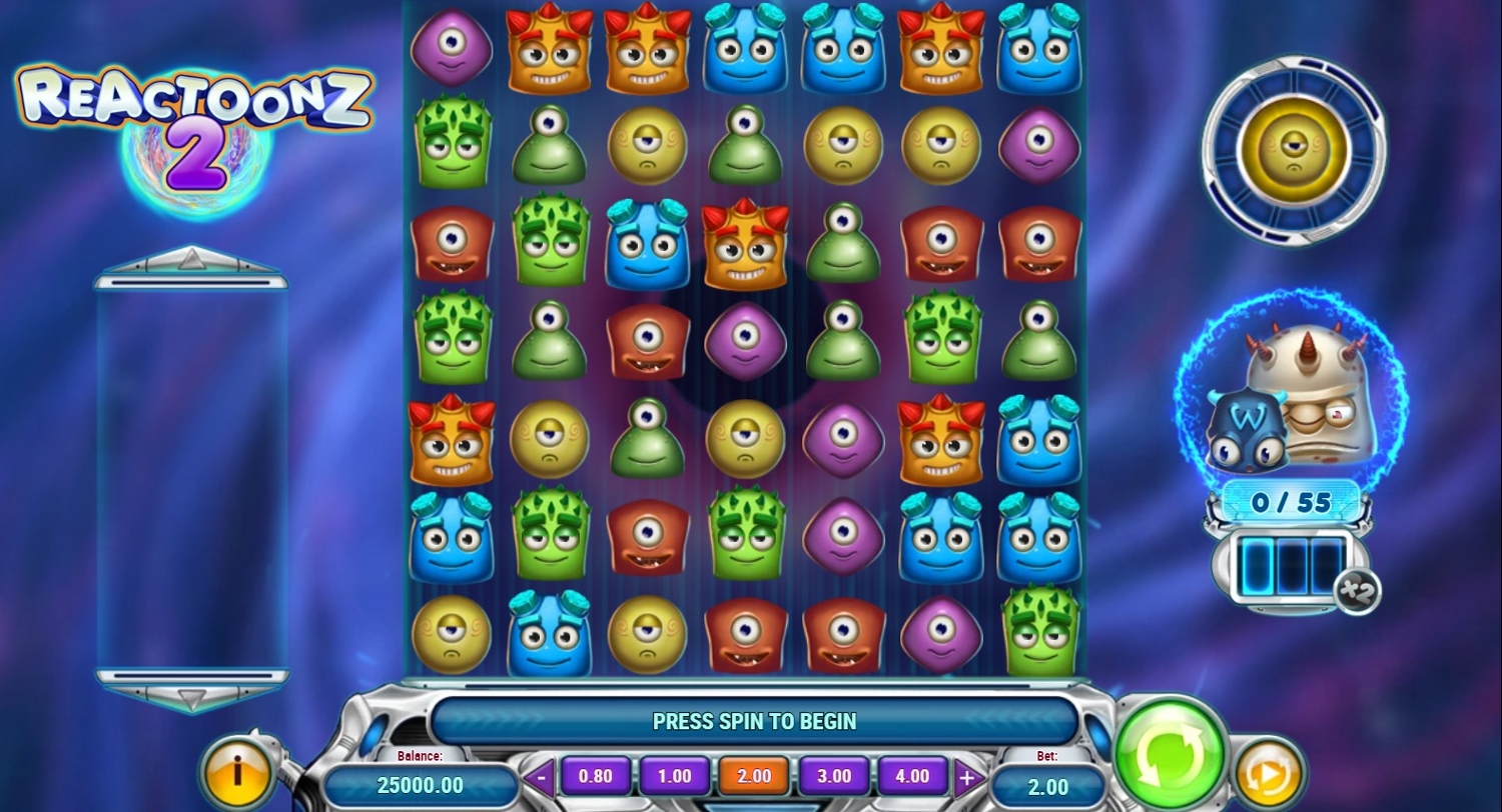 Reactoonz 2 Slot